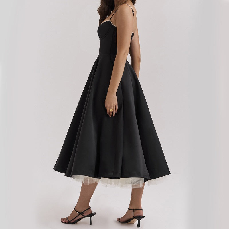 Elegantes Damenkleid Ohne Ärmel für Party