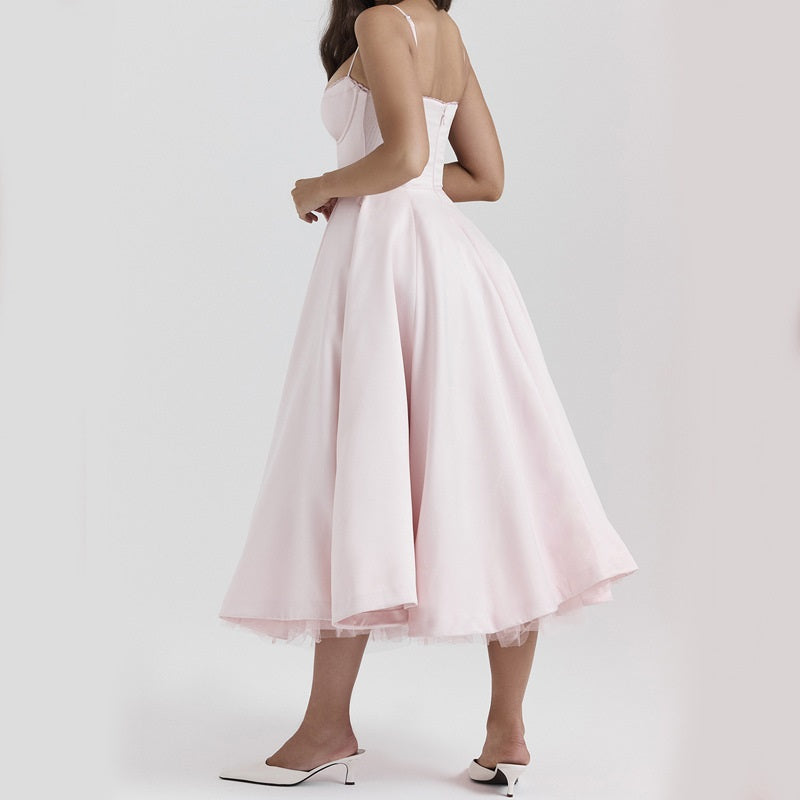 Elegantes Damenkleid Ohne Ärmel für Party