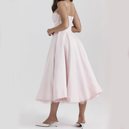 Elegantes Damenkleid Ohne Ärmel für Party