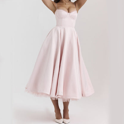 Elegantes Damenkleid Ohne Ärmel für Party