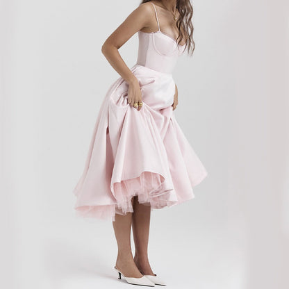 Elegantes Damenkleid Ohne Ärmel für Party