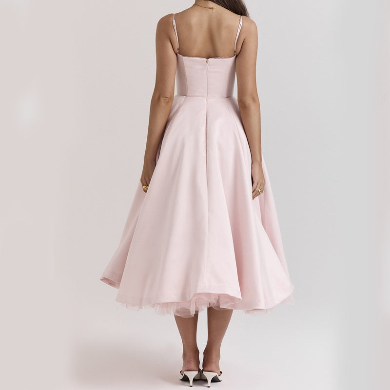 Elegantes Damenkleid Ohne Ärmel für Party