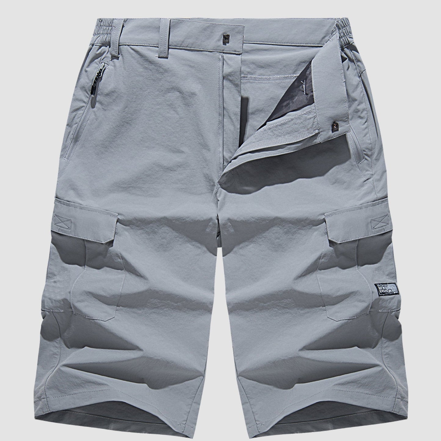 Herren Cargo-Shorts Schnelltrocknend Beige
