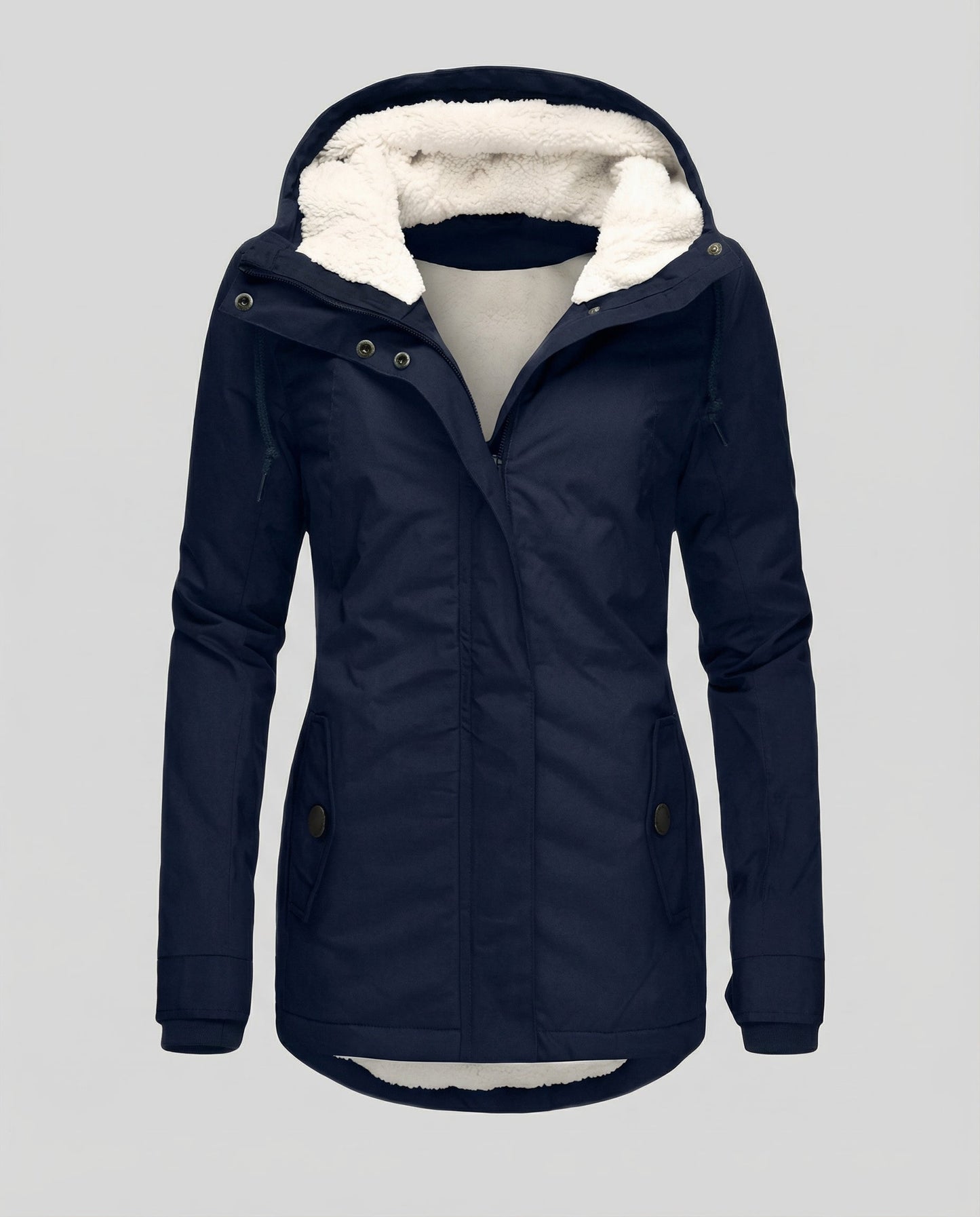 Damen Winterjacke Kapuze Warm Norvielle