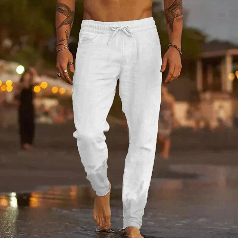 Herren Sommerhosen Leicht Strandhosen