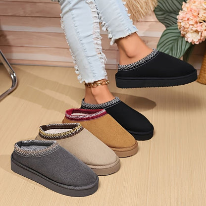 Damen Hausschuhe Mules Atmungsaktives Design Rutschfeste Sohle - Norvielle
