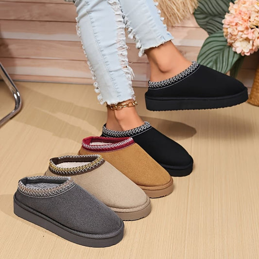 Damen Hausschuhe Mules Atmungsaktives Design Rutschfeste Sohle - Norvielle