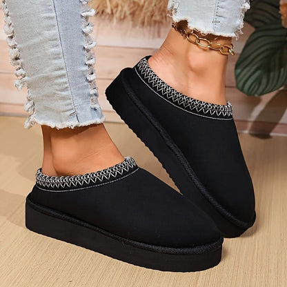 Damen Hausschuhe Mules Atmungsaktives Design Rutschfeste Sohle