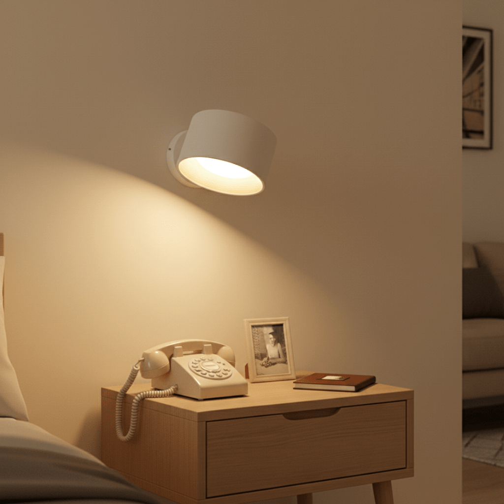Luminord Wandleuchte Wiederaufladbar Skandinavischer Stil