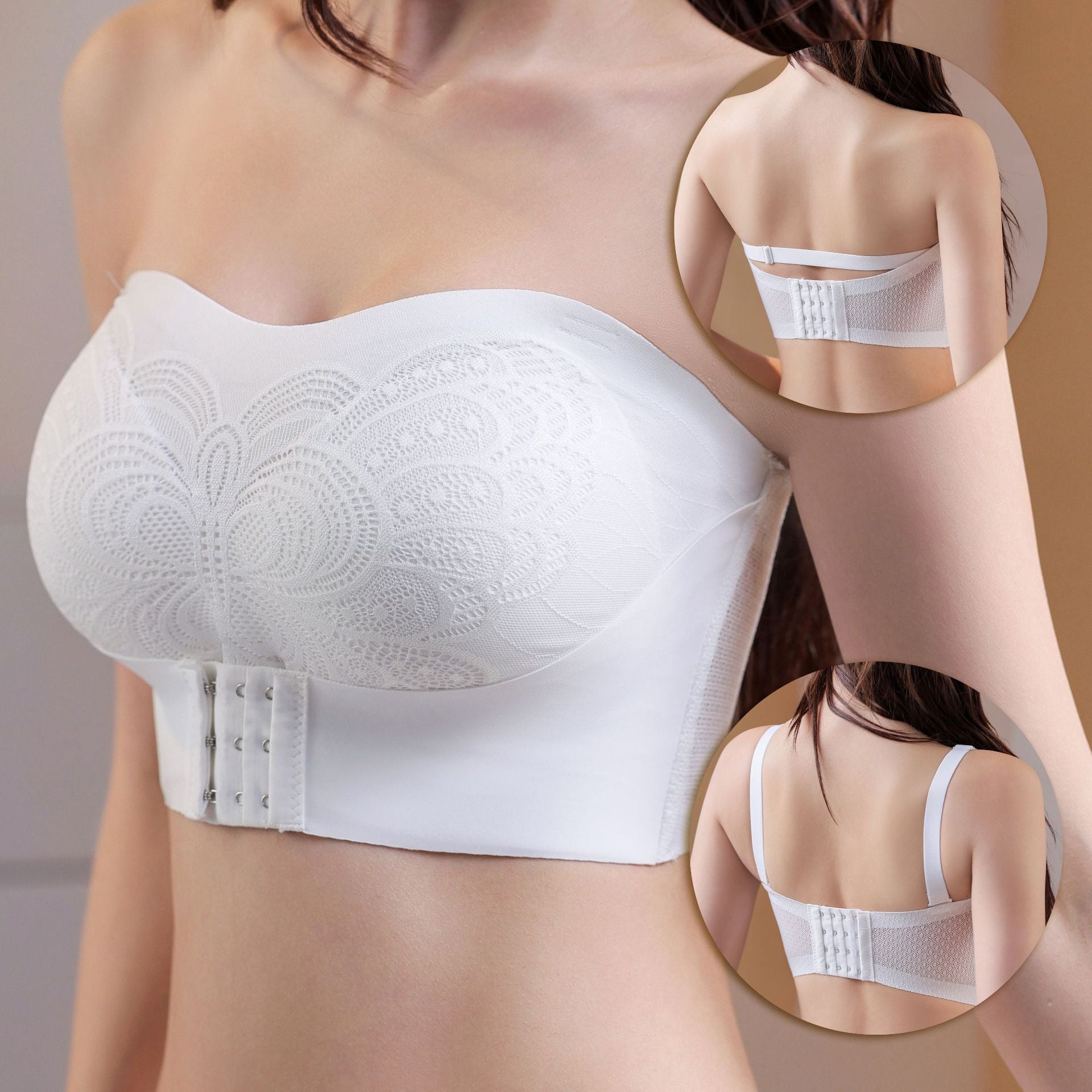 Damen Bandeau BH mit Frontverschluss - Norvielle