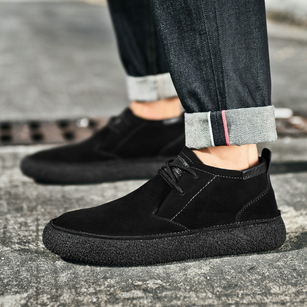 Herren Freizeitschuhe Struktursohle Bequem