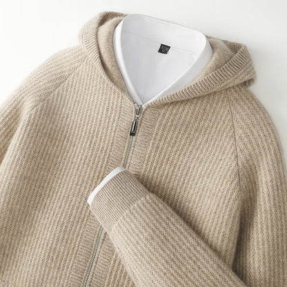 Karl Herren Kaschmir-Hoodie -Qualität