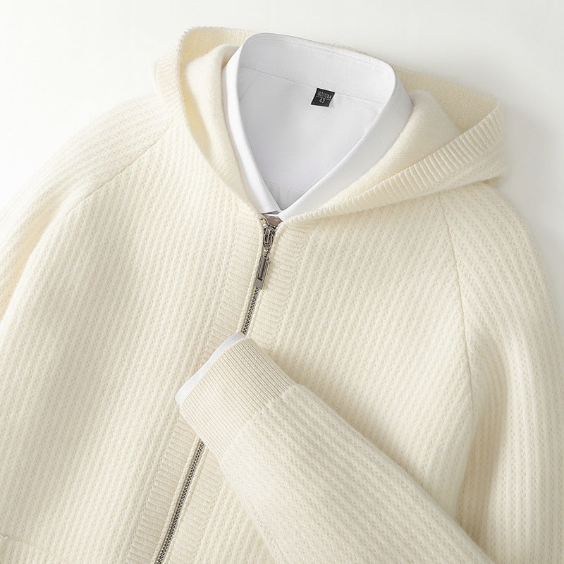Karl Herren Kaschmir-Hoodie -Qualität