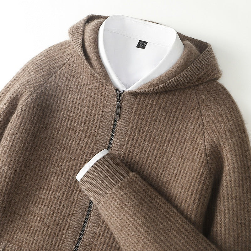 Karl Herren Kaschmir-Hoodie -Qualität