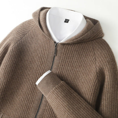 Karl Herren Kaschmir-Hoodie -Qualität