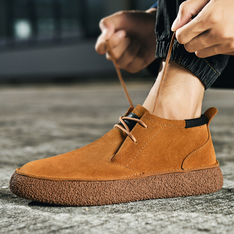 Herren Freizeitschuhe Struktursohle Bequem