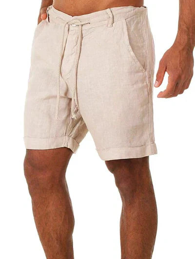 Moritz Herren Shorts Leicht Sommer Schwarz - Norvielle