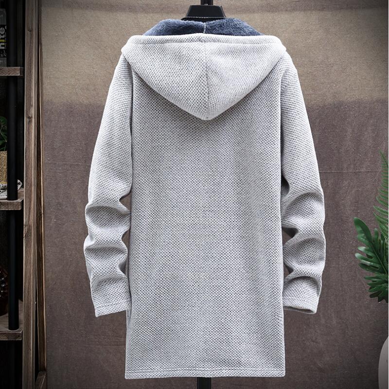 Braxton Herren Oversized Hoodie Reißverschluss
