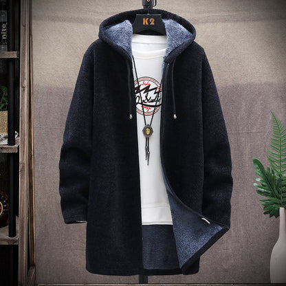 Braxton Herren Oversized Hoodie Reißverschluss