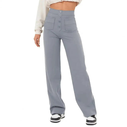 Damen Hochtaillierte Hosen - Norvielle