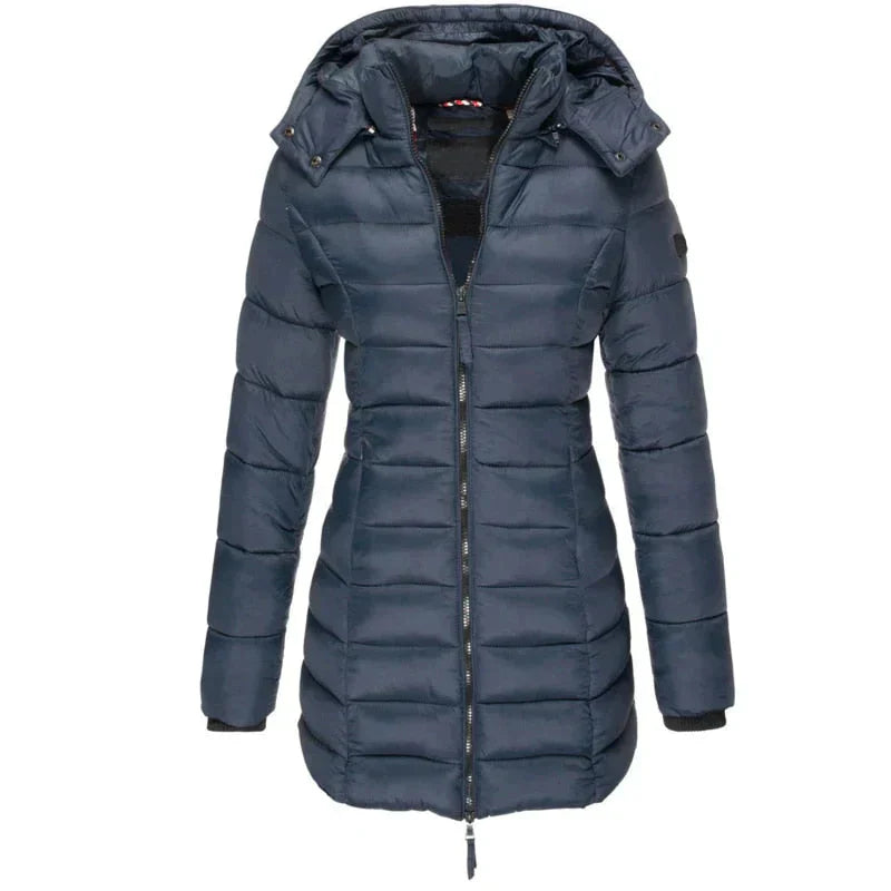 Damen Daunenjacke Kapuze Marley