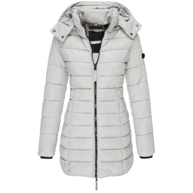 Damen Daunenjacke Kapuze Marley
