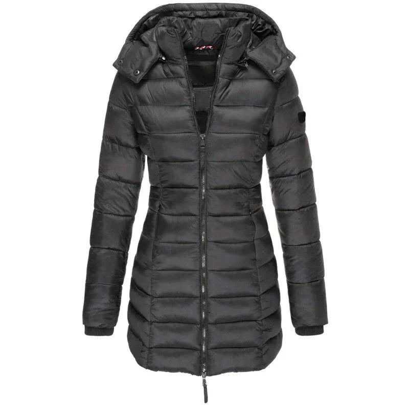 Damen Daunenjacke Kapuze Marley - Norvielle
