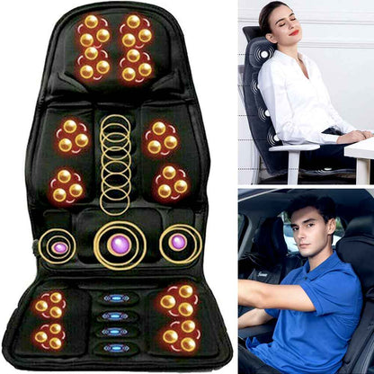 Ergonomische Massage-Sitzauflage Shiatsu Rückenmassage Wärmefunktion