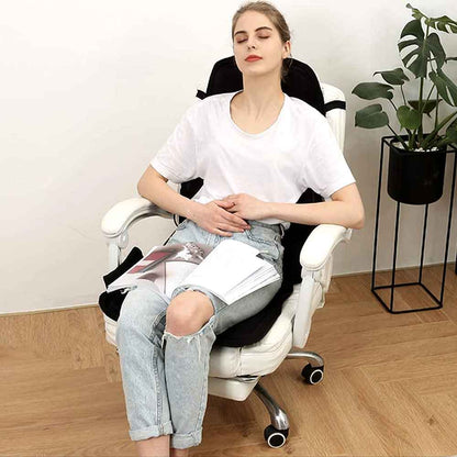 Ergonomische Massage-Sitzauflage Shiatsu Rückenmassage Wärmefunktion
