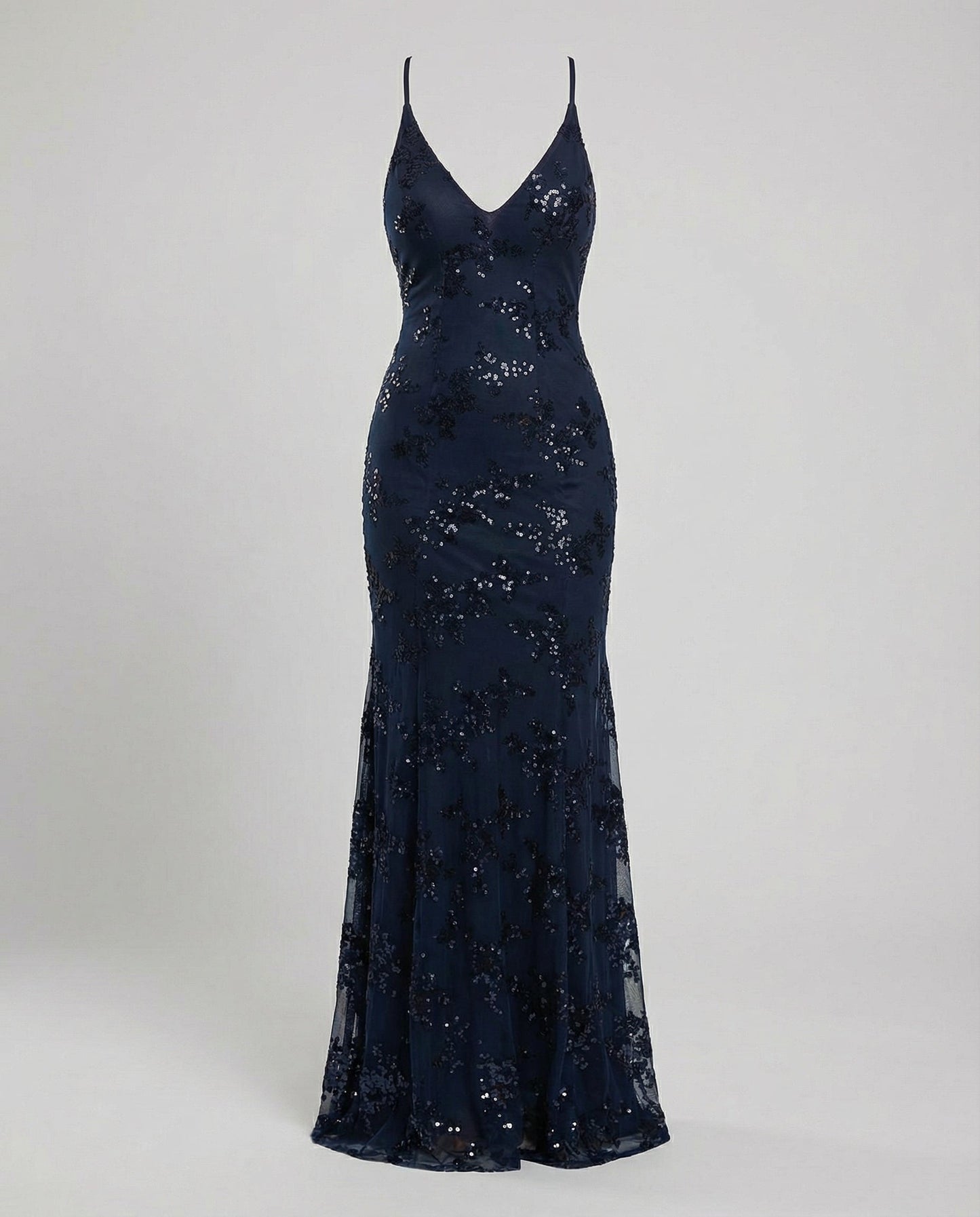 Elegantes Damen Abendkleid Glitzer
