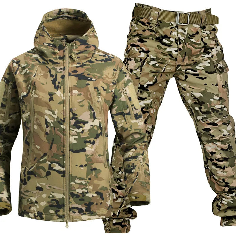 Herren Softshell Winteranzug Wasserdicht