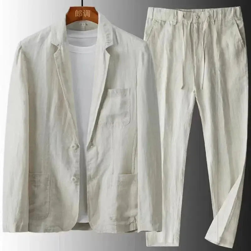 Herren Slimfit Anzug Elegant Hochzeitsanzug