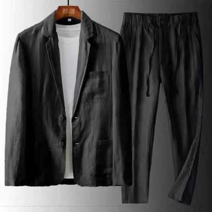 Herren Slimfit Anzug Elegant Hochzeitsanzug