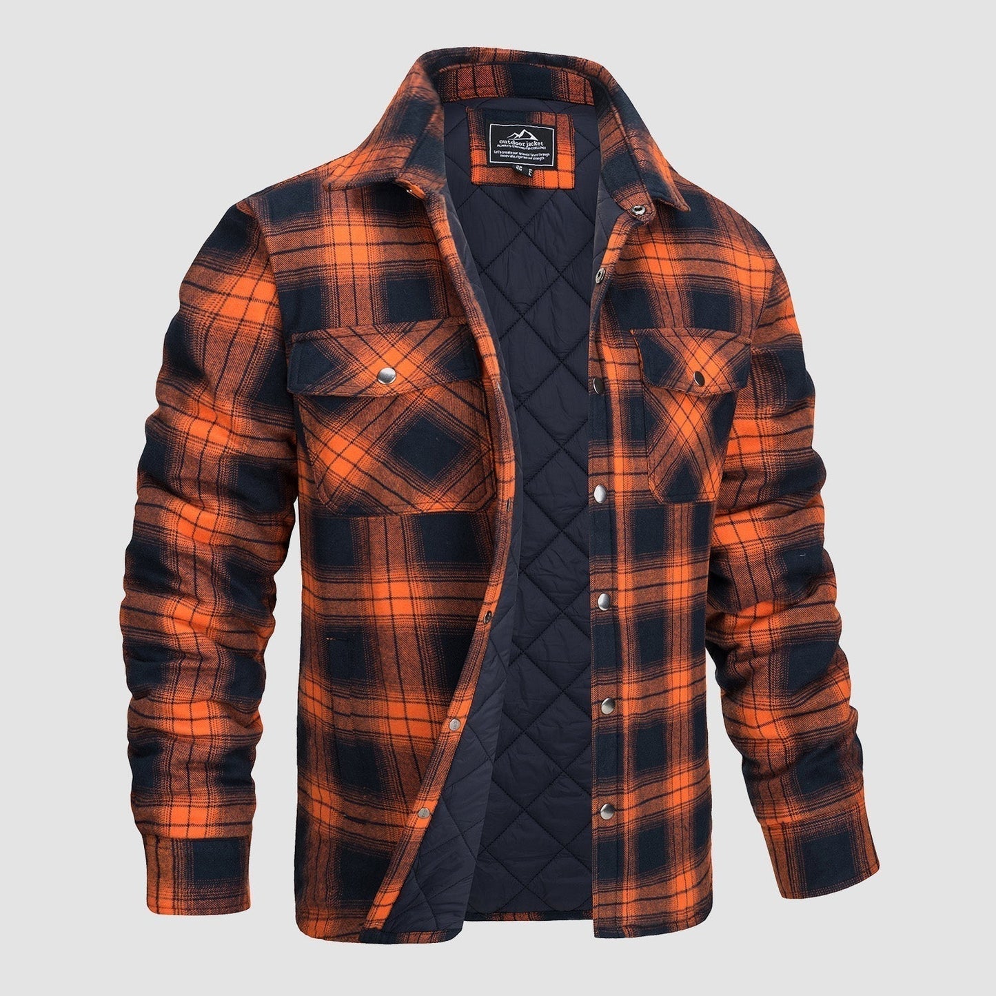 Herren Modische Lederjacke