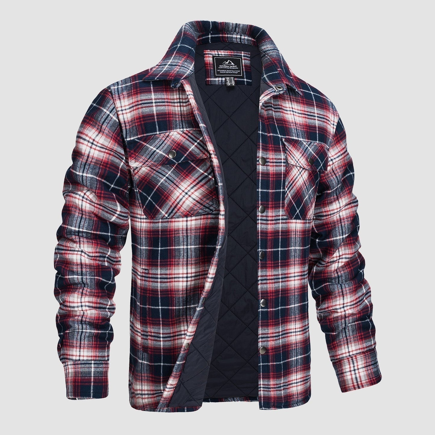 Herren Modische Lederjacke