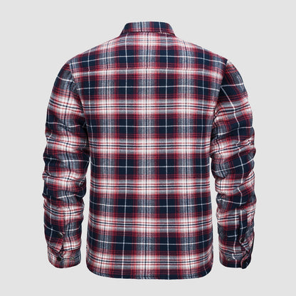 Herren Modische Lederjacke