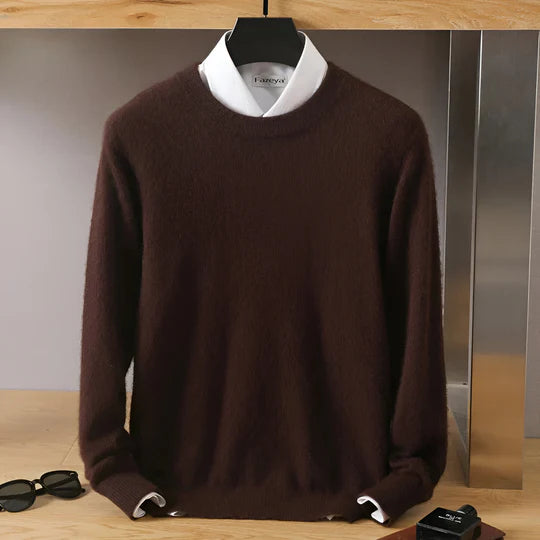Norvielle Herren Cashmere Pullover Leichtgewicht