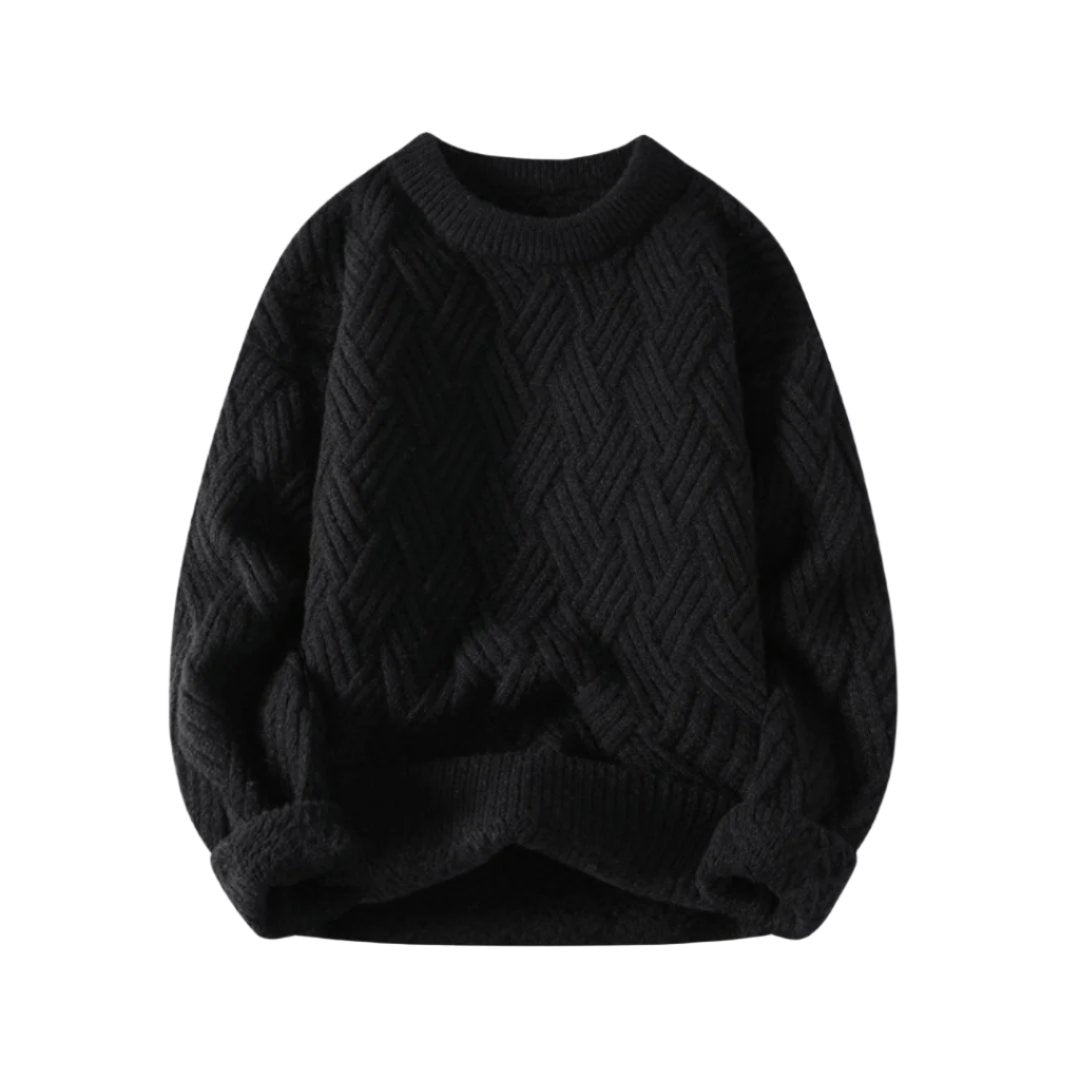Norvielle Herren Strickpullover Bequem
