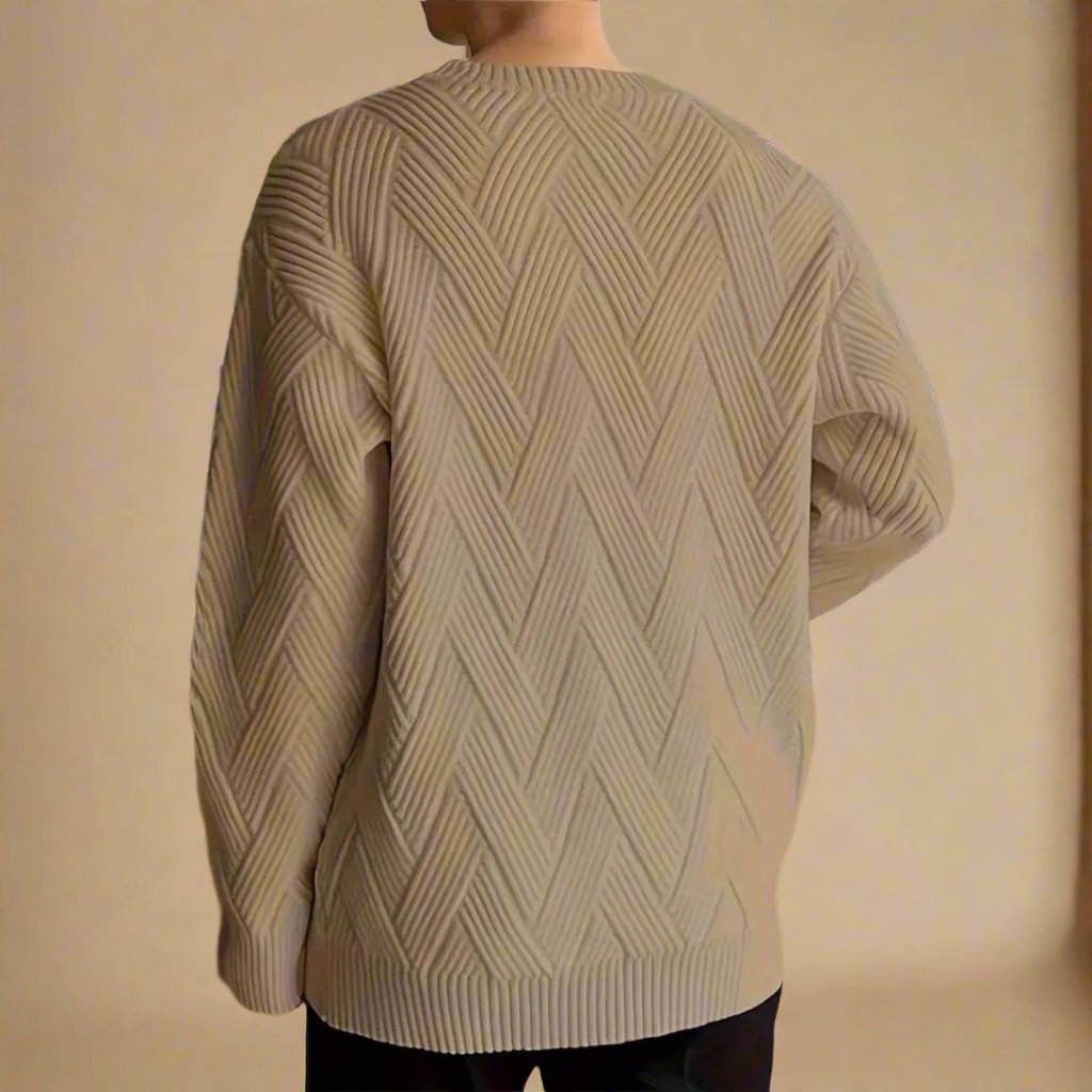 Norvielle Herren Strickpullover Bequem - Norvielle