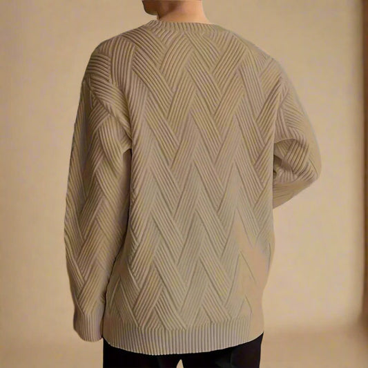 Norvielle Herren Strickpullover Bequem - Norvielle