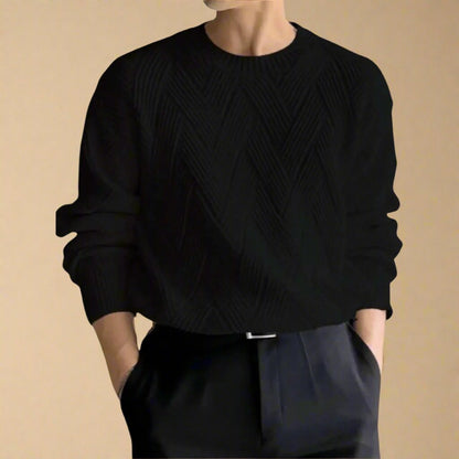 Norvielle Herren Strickpullover Bequem