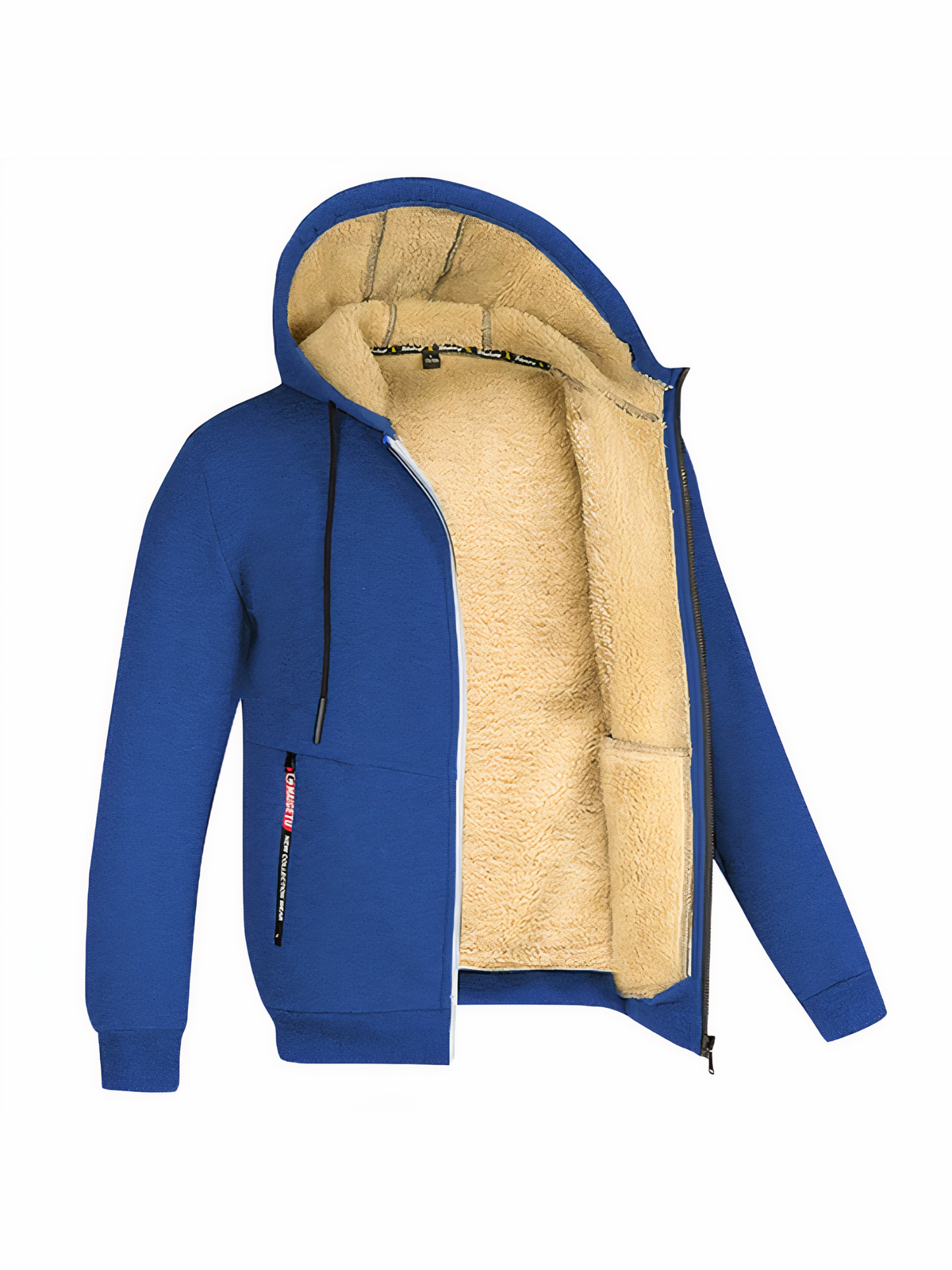 Herren Fleecejacke Verstellbar Winter