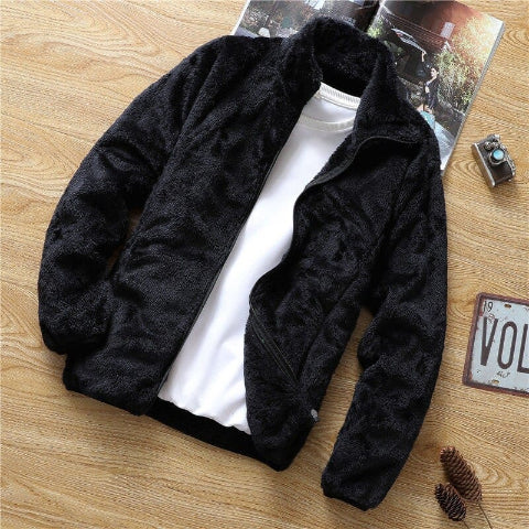 Herren Fleecejacke Slim Fit Norvielle Winter