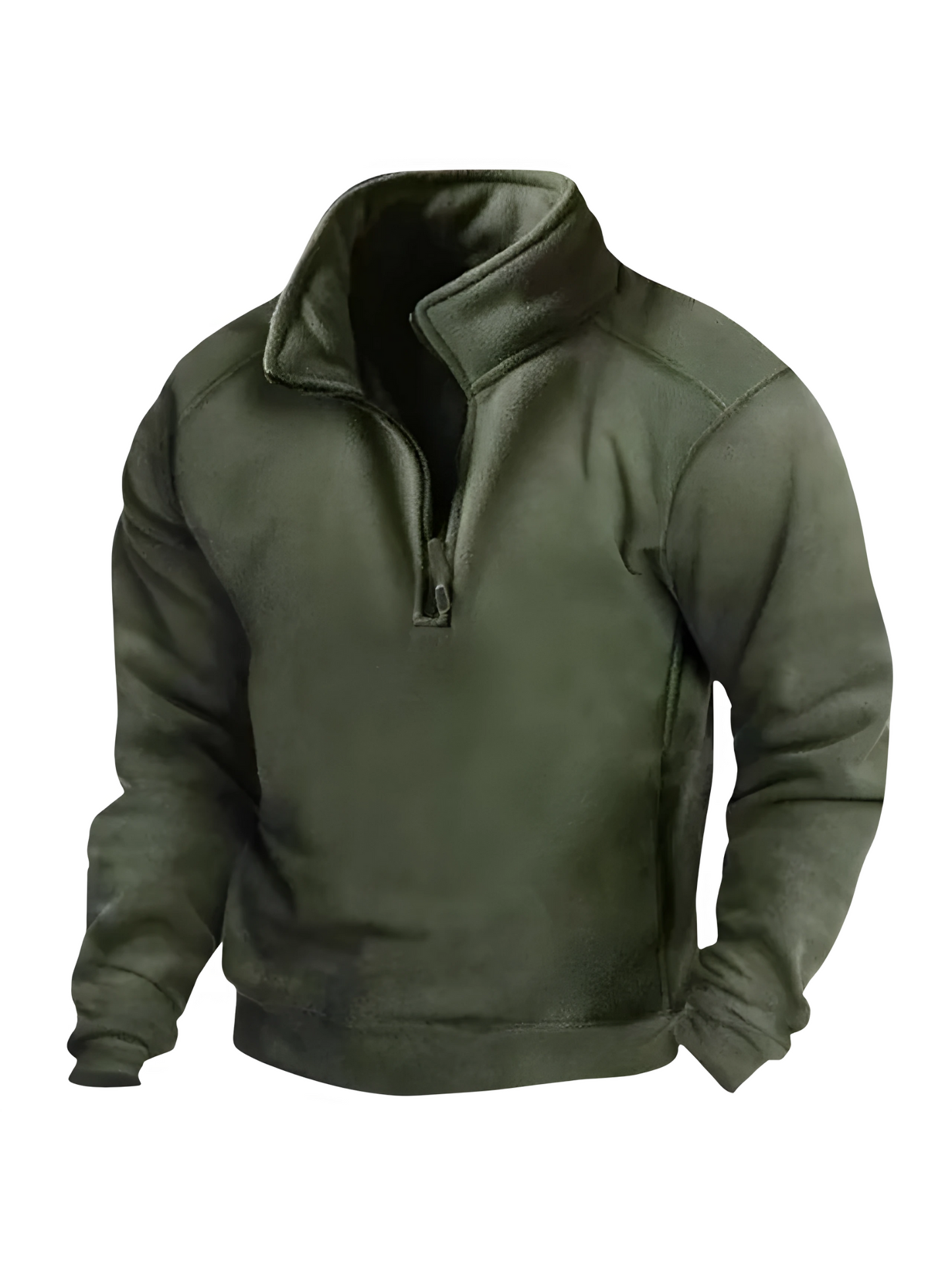Herren Sweatshirt Halfzip Winter Fit