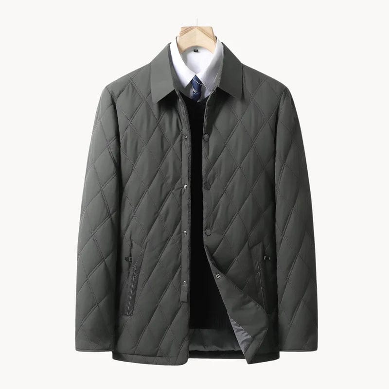 Herren Steppjacke Reguläre Passform Winterstil