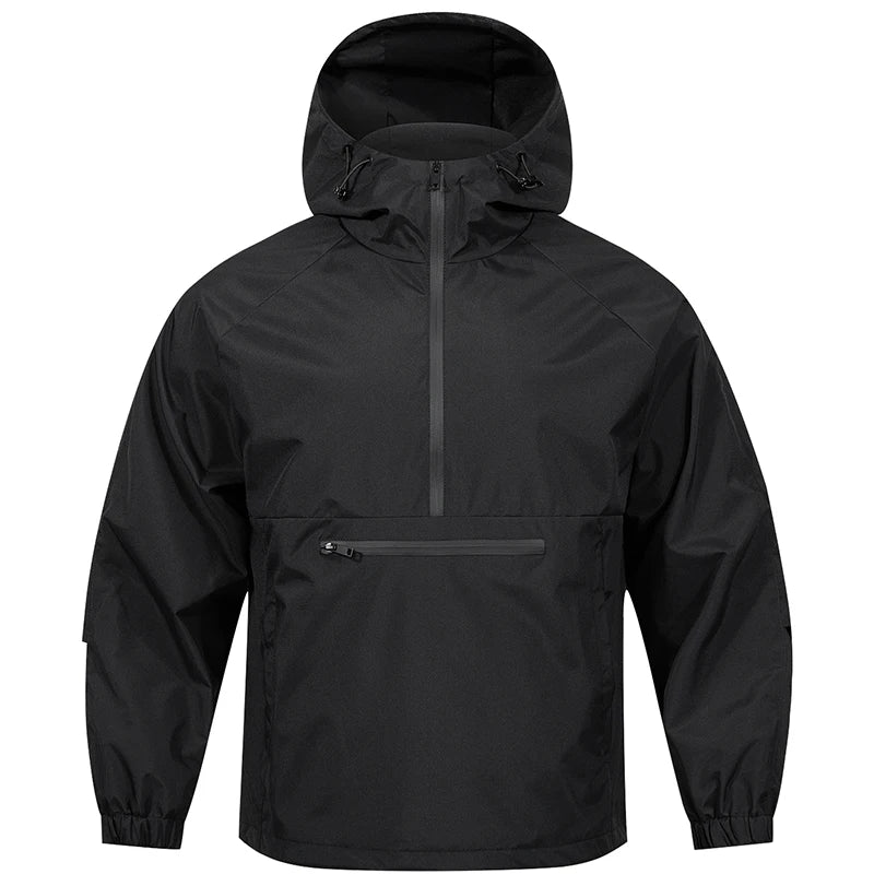 Herren Softshelljacke Leicht Kapuze Beige
