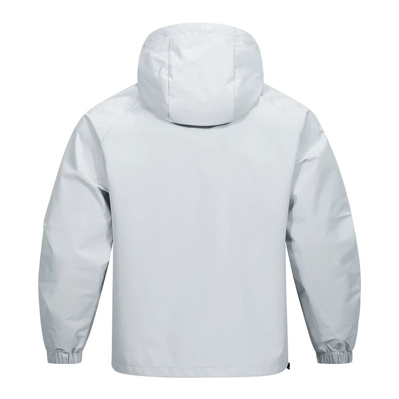 Herren Softshelljacke Leicht Kapuze Beige - Norvielle