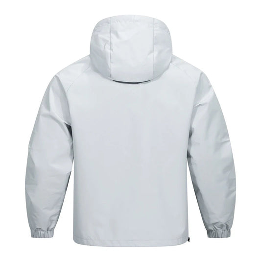 Herren Softshelljacke Leicht Kapuze Beige - Norvielle
