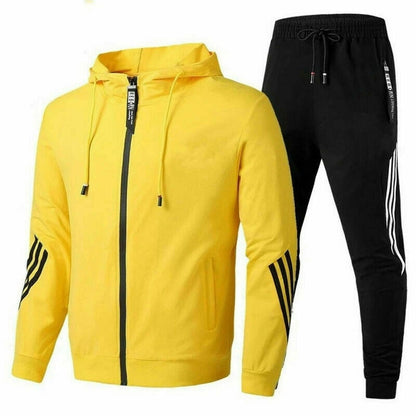 Herren Trainingsanzug Atmungsaktives Material Lässig