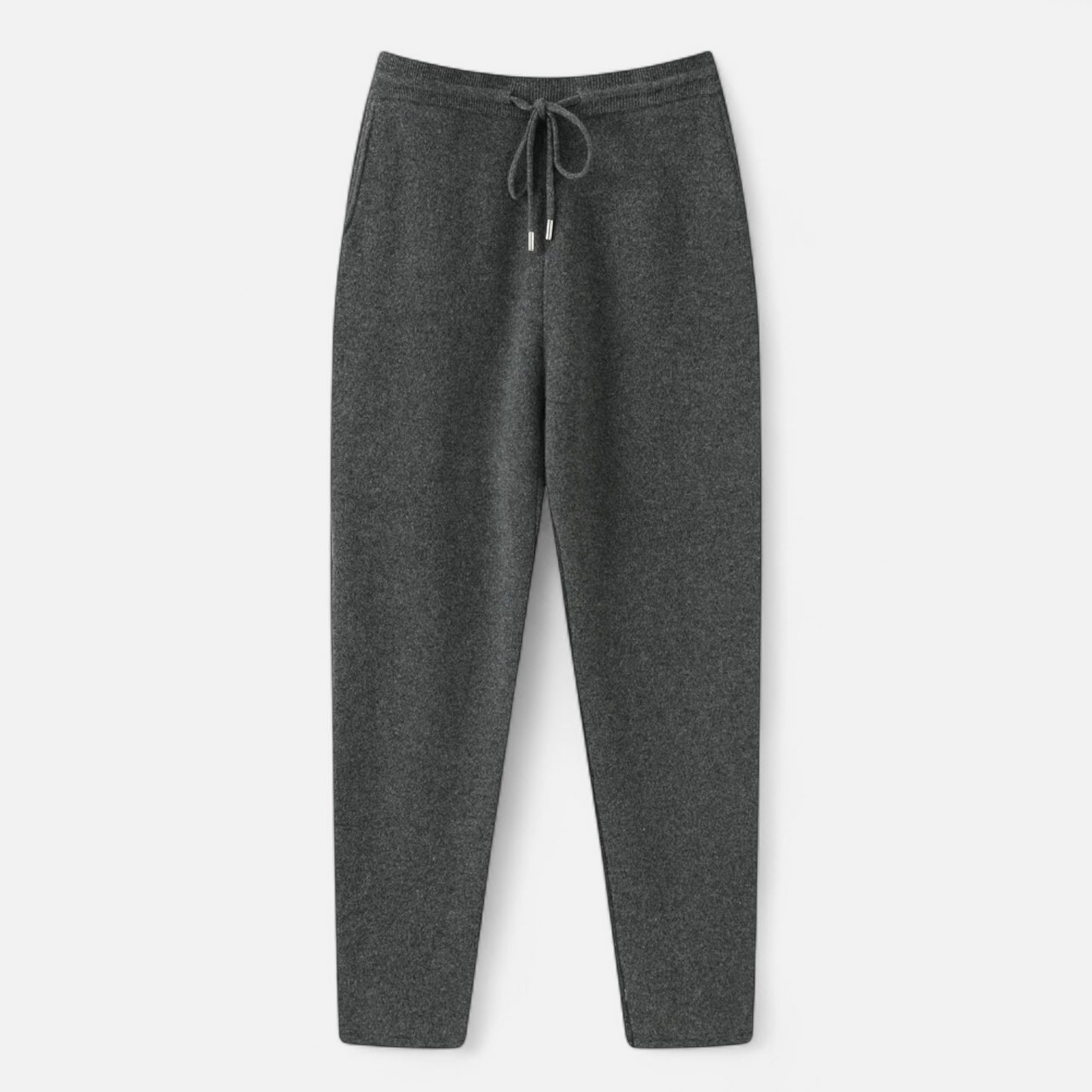 Herrenhose Slim Fit Hohe Taille Vollständig Strick